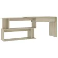 Bureau d'angle Chêne sonoma 200x50x76 cm Aggloméré