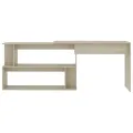 Bureau d'angle Chêne sonoma 200x50x76 cm Aggloméré
