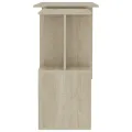 Bureau d'angle Chêne sonoma 200x50x76 cm Aggloméré