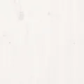 Cadre de lit avec tête de lit blanc petit simple bois massif