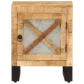 Table de chevet 40 x 30 x 50 cm Bois de manguier massif