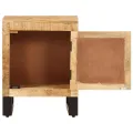 Table de chevet 40 x 30 x 50 cm Bois de manguier massif