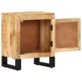 Table de chevet 40 x 30 x 50 cm Bois de manguier massif