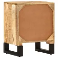 Table de chevet 40 x 30 x 50 cm Bois de manguier massif