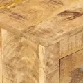 Table de chevet 40 x 30 x 50 cm Bois de manguier massif
