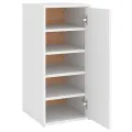Armoire à chaussures Blanc 32x35x70 cm Aggloméré