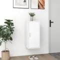 Armoire à chaussures Blanc 32x35x70 cm Aggloméré
