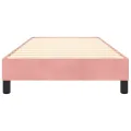 cadre de lit Rose 90x190 cm Velours