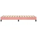 cadre de lit Rose 90x190 cm Velours
