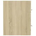 Armoire d'évier Chêne sonoma 41x38,5x48 cm Aggloméré