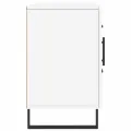Buffet blanc 100x36x60 cm bois d'ingénierie