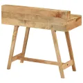 Bureau 100x45x90 cm Bois de manguier brut solide