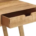 Bureau 100x45x90 cm Bois de manguier brut solide