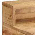 Bureau 100x45x90 cm Bois de manguier brut solide
