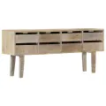 Buffet 140 x 30 x 60 cm Bois de manguier massif