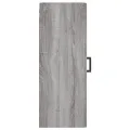 Armoire murale sonoma gris 34,5x34x90 cm