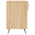 Banc à chaussures chêne sonoma 102x35x55 cm bois d'ingénierie