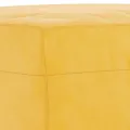 Banc Jaune 100x35x41 cm Velours