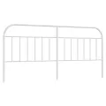 Tête de lit métal blanc 193 cm