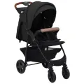 Poussette pour bébé 2-en-1 Anthracite Acier