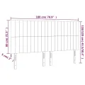 Têtes de lit 4 pcs Rose 90x5x78/88 cm Velours