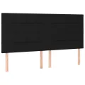 cadre de lit avec matelas Noir 180x200 cm Tissu
