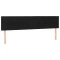 cadre de lit avec matelas Noir 180x200 cm Tissu
