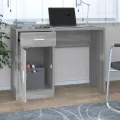 Bureau avec tiroir et armoire Sonoma gris 100x40x73 cm