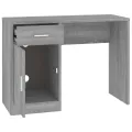 Bureau avec tiroir et armoire Sonoma gris 100x40x73 cm