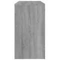 Bureau avec tiroir et armoire Sonoma gris 100x40x73 cm