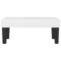 Banc Blanc 70x30x30 cm Similicuir
