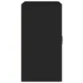 Armoire murale Noir 60x31x60 cm Bois d'ingénierie
