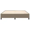 cadre de lit Taupe 160x200 cm Tissu