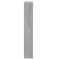 Armoire à chaussures Sonoma gris 59x17x108 cm Bois d'ingénierie