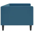 Lit de repos bleu 80x200 cm velours