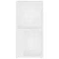 Armoire d'angle Blanc 33x33x67 cm Aggloméré