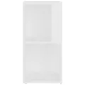Armoire d'angle Blanc 33x33x67 cm Aggloméré