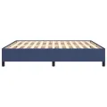 Cadre de lit Bleu 180 x 200 cm Tissu