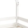 Cadre de lit pour enfant blanc 70x140 cm bois de pin massif