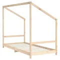Cadre de lit pour enfants 2x(90x190) cm bois de pin massif