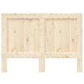 Tête de lit 140x104 cm bois massif de pin
