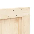 Tête de lit 140x104 cm bois massif de pin