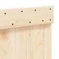 Tête de lit 200x104 cm bois massif de pin