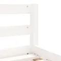 Cadre de lit pour enfant tiroirs blanc 80x160cm bois pin massif
