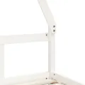Cadre de lit pour enfants blanc 80x200 cm bois de pin massif
