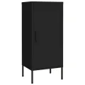 Armoire de rangement Noir 42,5x35x101,5 cm Acier