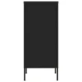 Armoire de rangement Noir 42,5x35x101,5 cm Acier