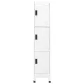 Armoire à casiers Blanc 38x45x180 cm Acier