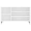 Armoire à chaussures Blanc 102x36x60 cm Bois d'ingénierie