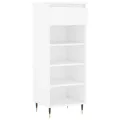 Armoire à chaussures Blanc 40x36x105 cm Bois d'ingénierie